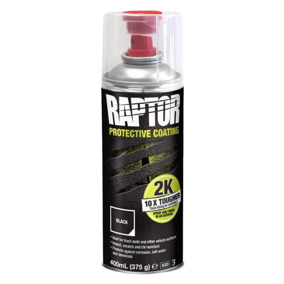RLB/AL RAPTOR® 2K Aerosol Protective Coating Black