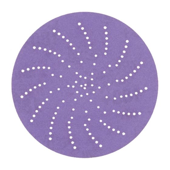 3M™ Cubitron™ II Hookit Purple+ Premium Schleifscheiben Multihole 737U Ø 125 mm