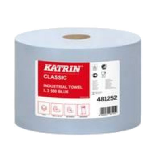 Bäumer Putztuchrolle Katrin Classic Rolle Blau