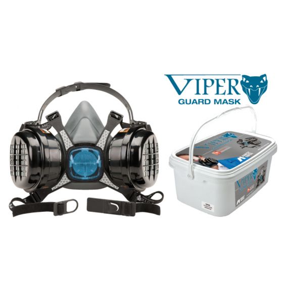 ANEST IWATA Viper Guard Atemschutzhalbmaske mit A2P3 Filter