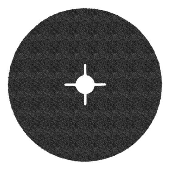 3M™ Fiberscheiben 501C Ø 115 mm 22 mm Loch, 4-fach geschlitzt