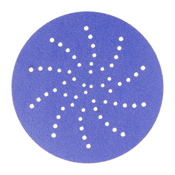 3M™ Cubitron™ II Hookit Purple+ Premium Schleifscheiben Multihole 737U Ø 90 mm