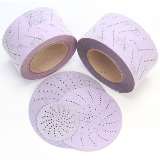 3M™ Hookit™ Purple Premium Schleifscheiben 334U Ø 90 mm Multihole