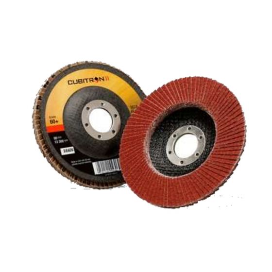 3M™ Cubitron™ II Fächerschleifscheibe 967A Ø 115 mm