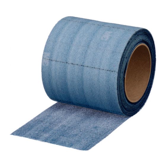 3M™ Gitternetz Schleifstreifen Blau auf Rolle, 115 mm x 10 m