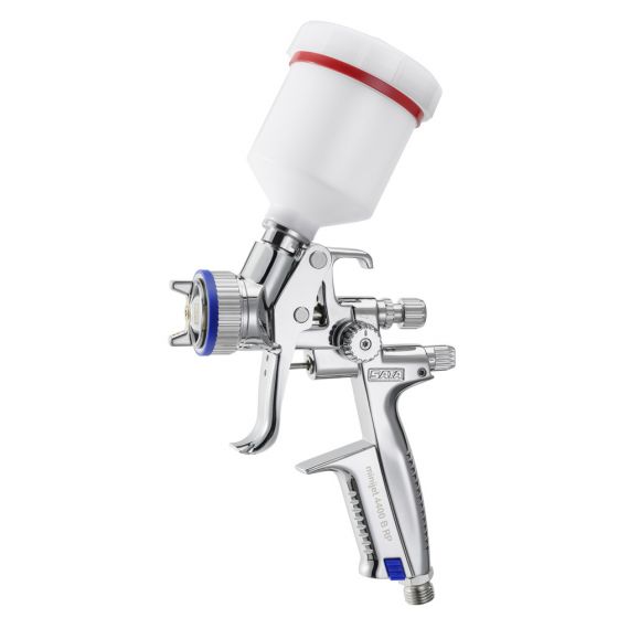 SATAminijet® 4400 B RP® Spot Repair mit 125 ml QCC Kunststoffmehrwegbecher