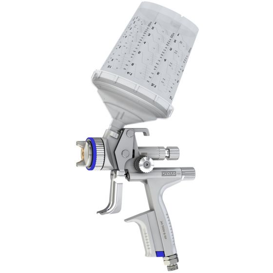 SATAjet® 5000 B RP® mit RPS-Mehrzweckbecher 300 ml / 600 ml / 900 ml (je 1x), mit Drehgelenk