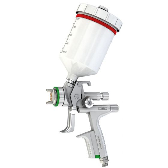 SATAjet® 5000 B HVLP mit 600 ml QCC-Kunststoff-Mehrwegbecher, mit Drehgelenk