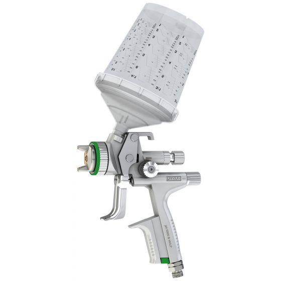 SATAjet® 5000 B HVLP mit RPS-Mehrwegbecher 300 ml / 600 ml / 900 ml (je 1x), mit Drehgelenk