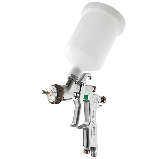 ANEST IWATA W-400 BellAria Füller, Pro Kit Karton komplett mit Luftkappe/Düse/Nadel und 600 ml Fließbecher