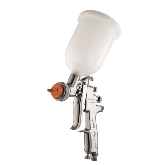 ANEST IWATA Impact AZ3 HTE-S Füller, Karton komplett mit Luftkappe/Düse/Nadel und 600 ml Fließbecher