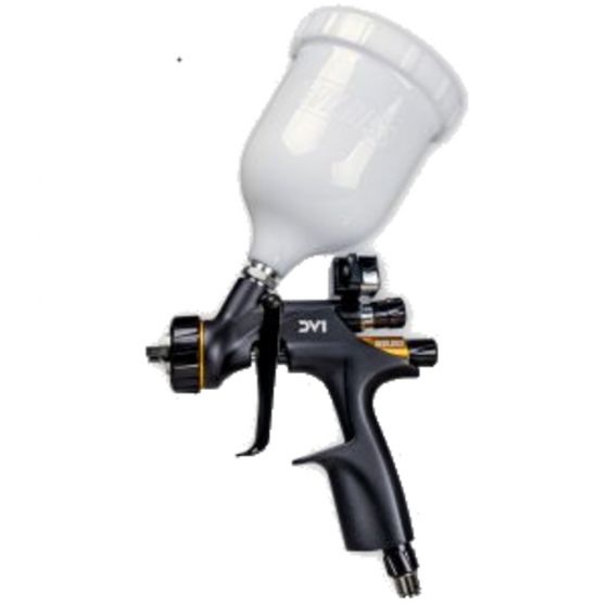 DeVilbiss® DV1 Klarlack Lackierpistole ohne Becher, mit Digitalmanometer
