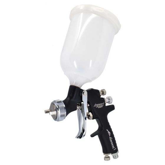 ANEST IWATA impact junior AZ4 HTE-S universal, Karton komplett mit Luftkappe/Düse/Nadel und 600 ml Fließbecher