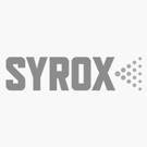 SYROX Regal mit Blende und Logo