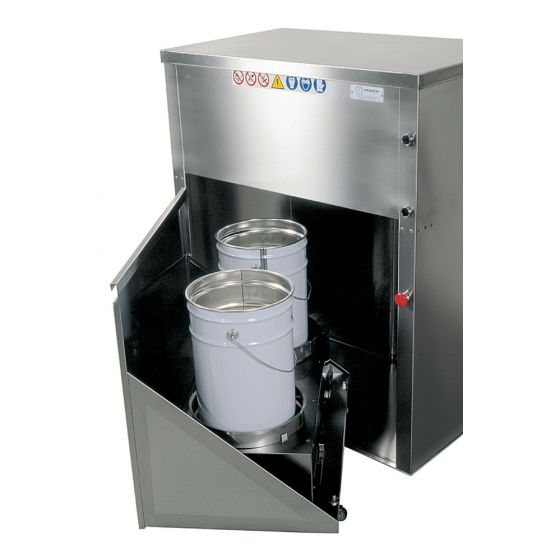 Hamach Paint Waste Container Pneumatic