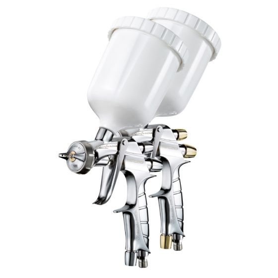 ANEST IWATA Spray Gun Super Kit WS-400 evo clear Clearcoat + WS-400 evo base Basecoat
